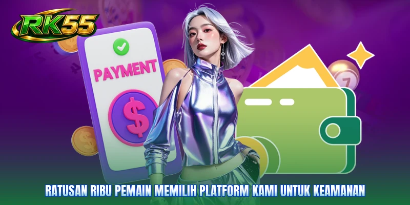 Ratusan ribu pemain memilih platform kami untuk keamanan